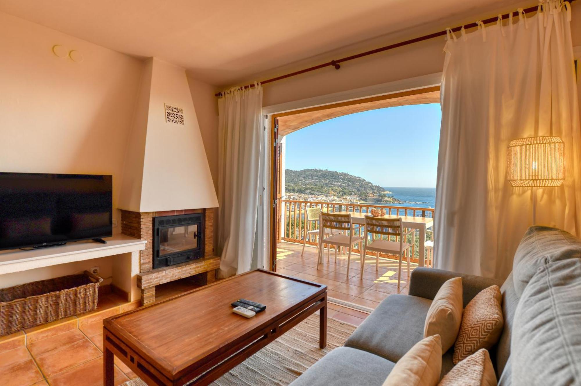 Panoramic Sea Views Lägenhet Calella De Palafrugell Exteriör bild