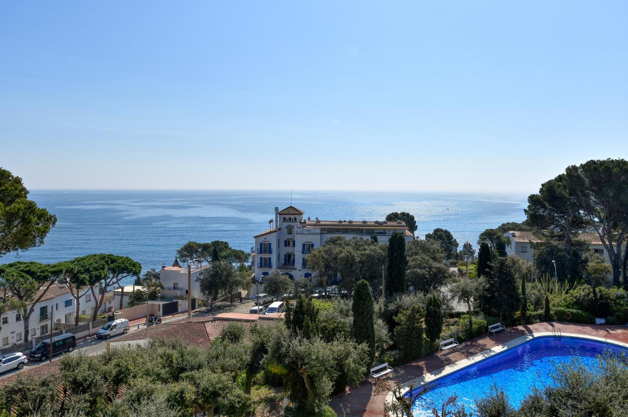 Panoramic Sea Views Lägenhet Calella De Palafrugell Exteriör bild